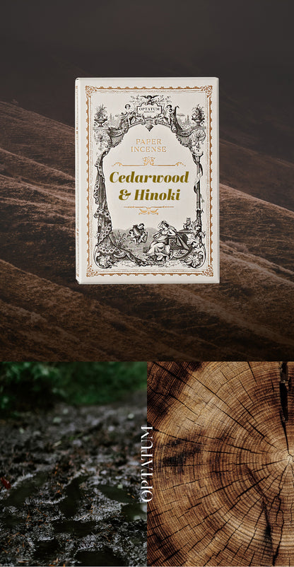 Paper Incense – Cedarwood & Hinoki