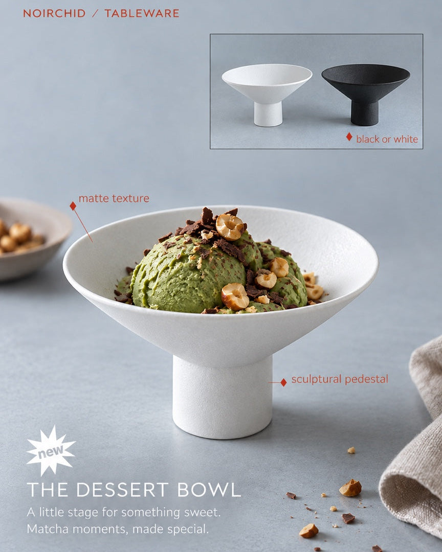 Textured - Pedestal Dish (L)