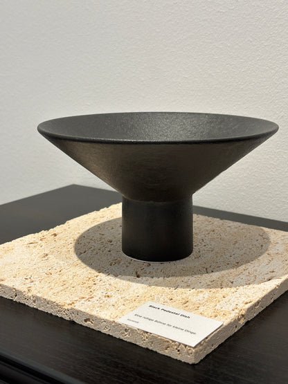 Textured - Pedestal Dish (L)