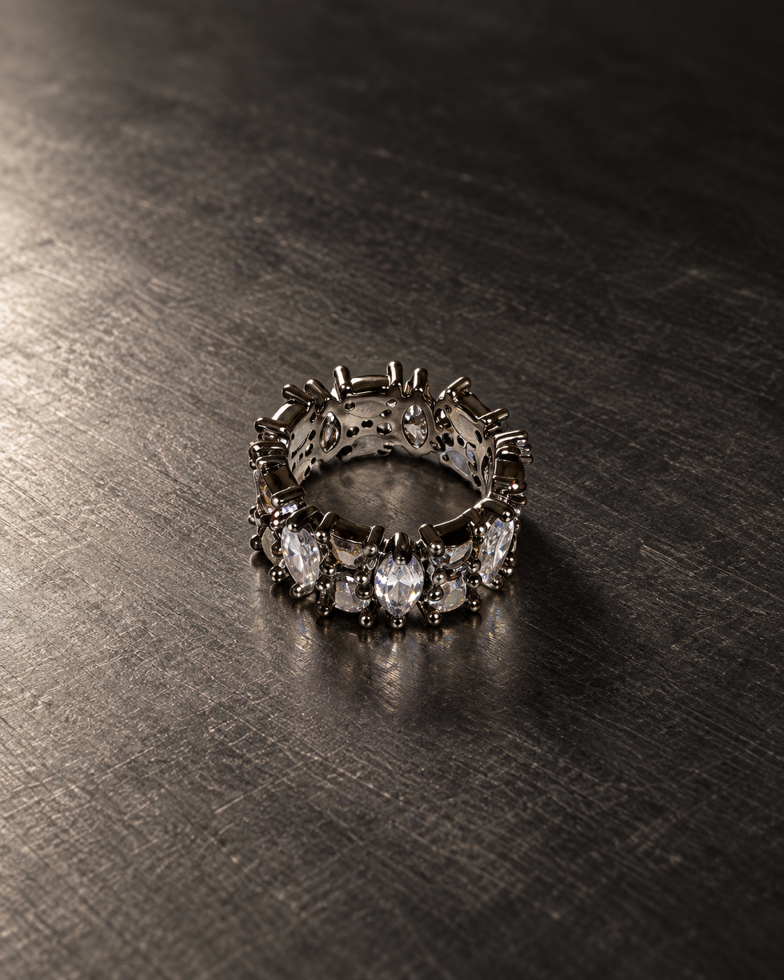 Fabu Marquise White CZ Ring