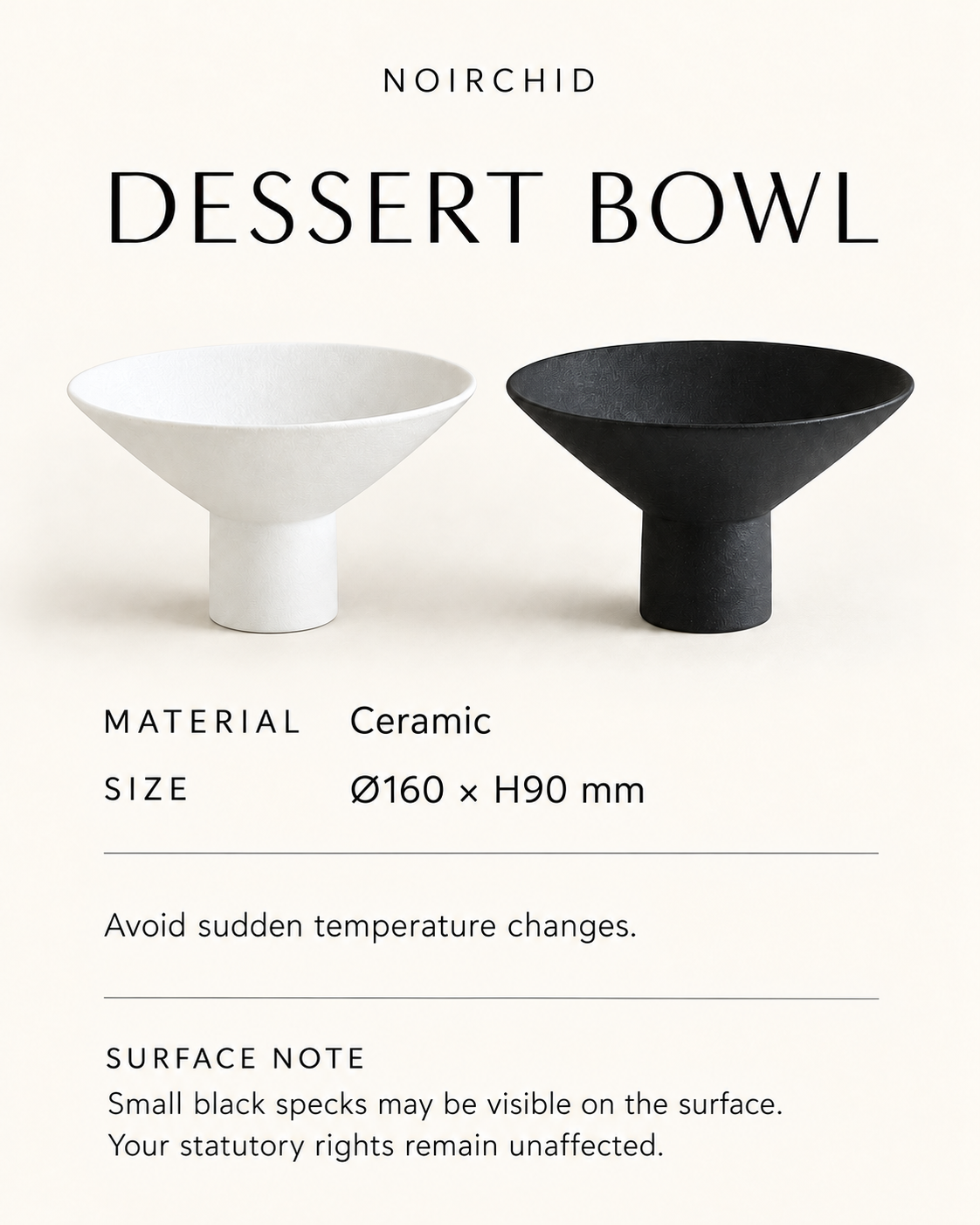 Textured - Pedestal Dish (L)