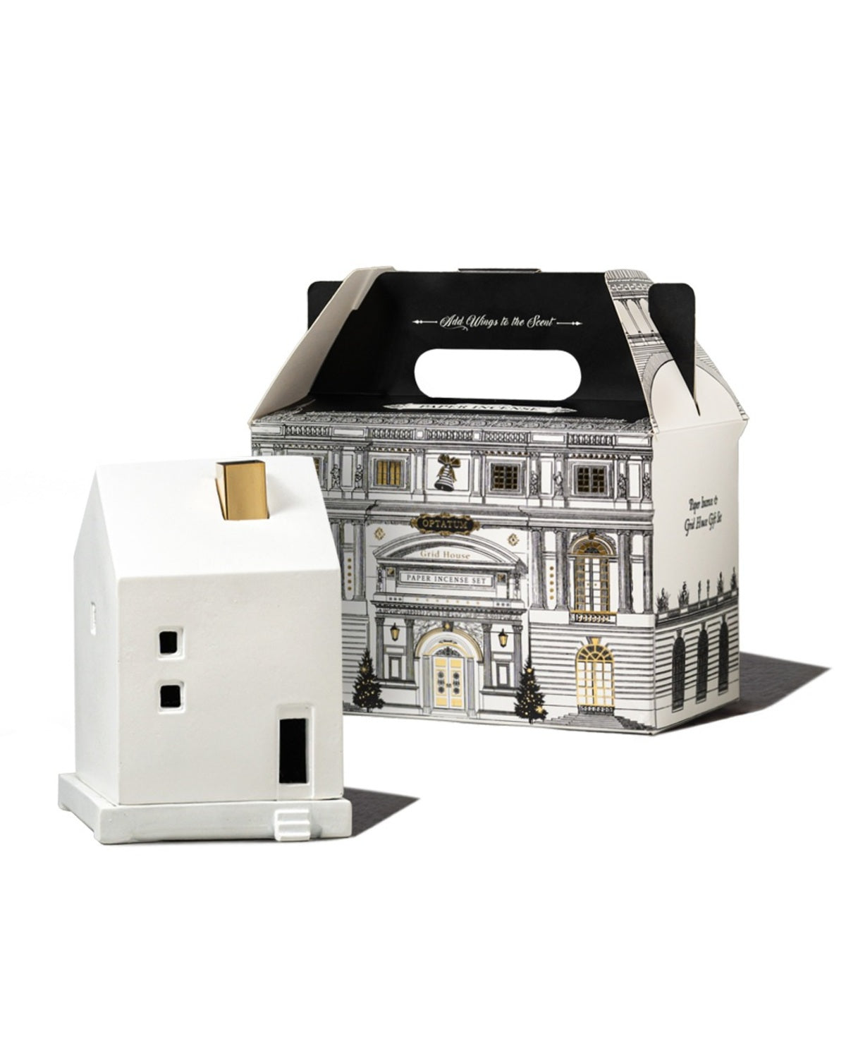 Paper Incense & Grid House SET