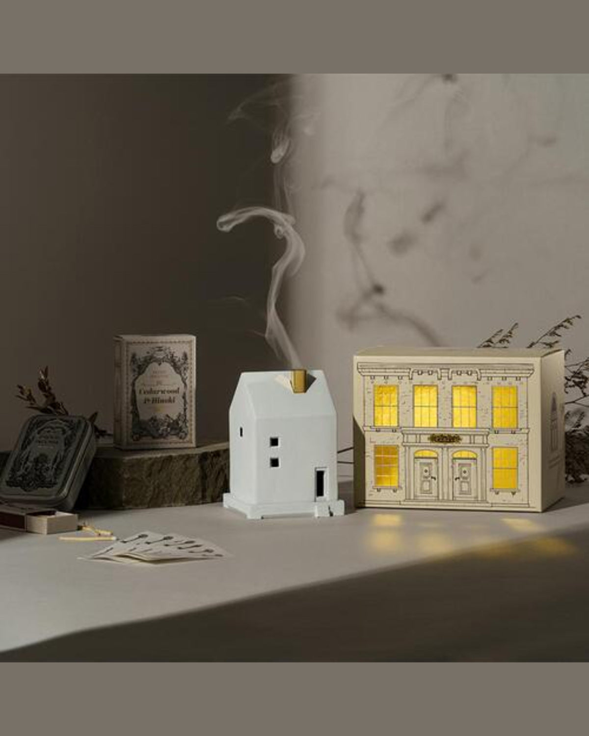 Paper Incense & Grid House SET